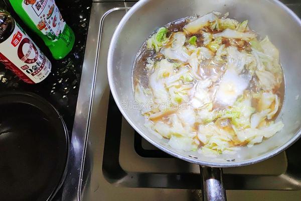 白菜粉丝汤的做法图解6