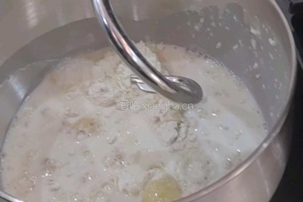 奶油包的做法图解1