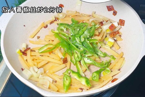 黑椒土豆条的做法图解4