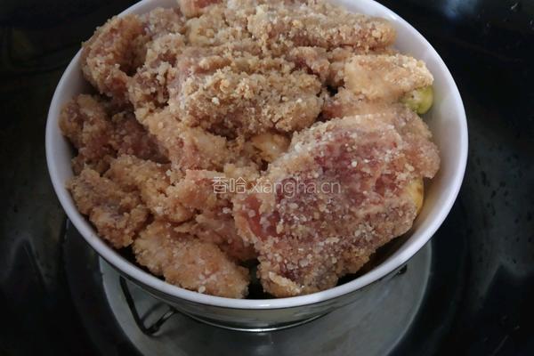 芋头粉蒸肉的做法图解6