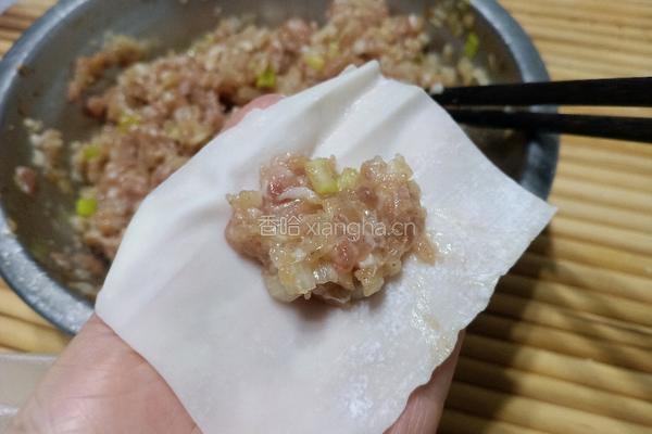 手工馄饨的做法图解8