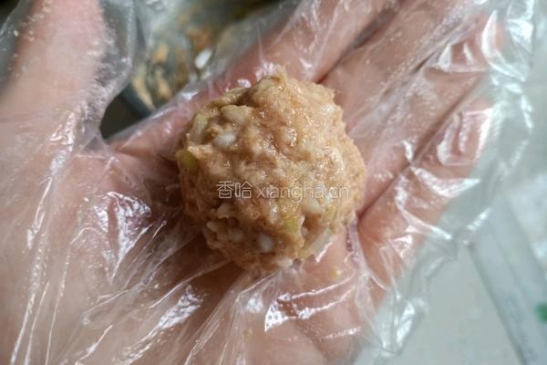 珍珠丸子的做法图解6