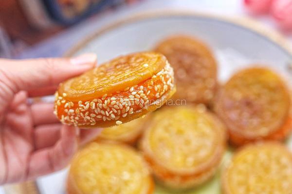 香酥南瓜饼的做法图解13