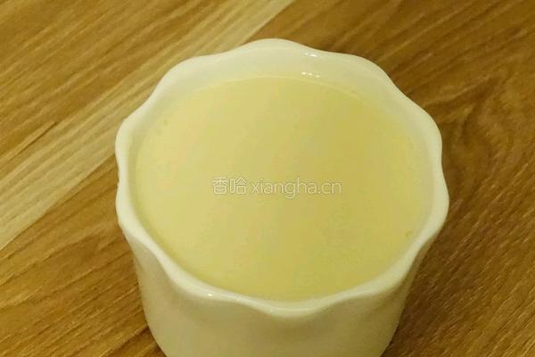 空气炸锅旺仔鸡蛋布丁的做法图解2