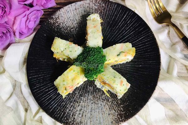 西兰花蛋饼卷的做法图解10
