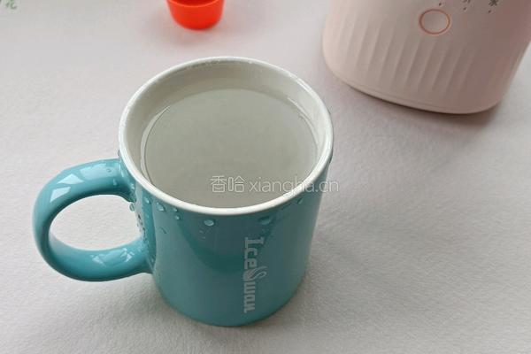 大米黑米米糊的做法图解6