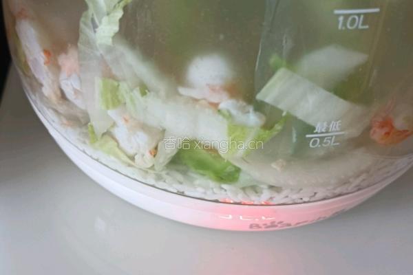虾仁大米粥的做法图解12