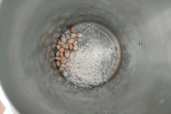 大米花生露的做法图解3