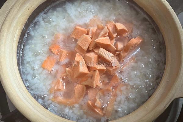 红薯粥的做法图解5