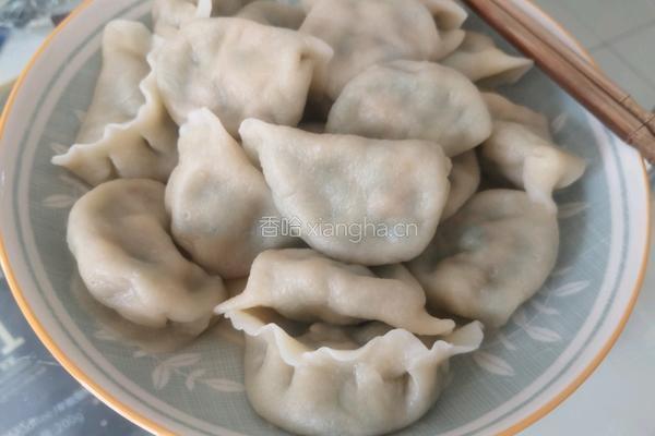 韭菜肉虾仁水饺的做法图解8