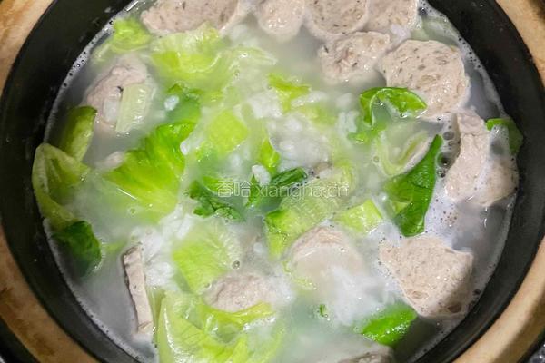 鱼丸鲍鱼粥的做法图解9