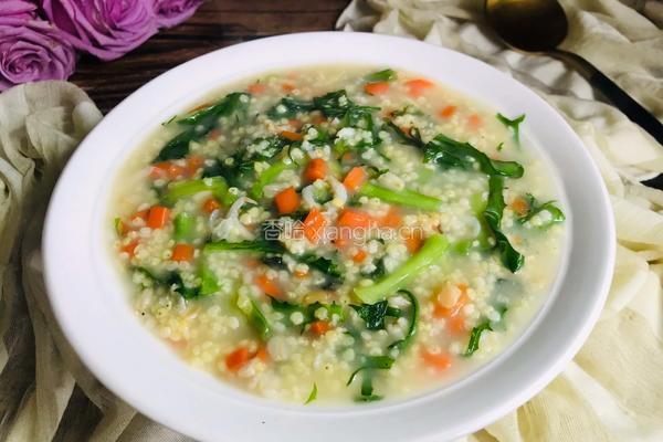 苦菊小米粥的做法图解9