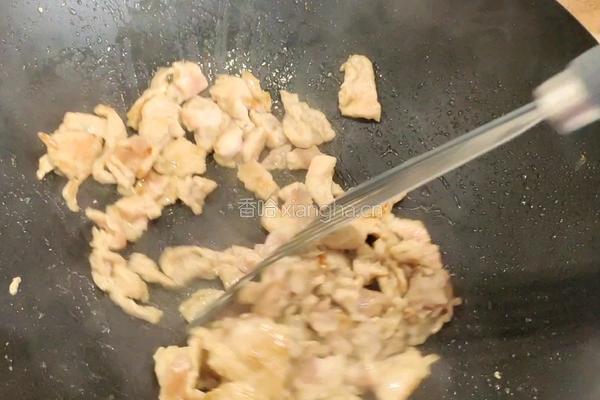 肉沫炒豇豆的做法图解5