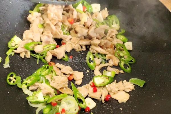 肉沫炒豇豆的做法图解6