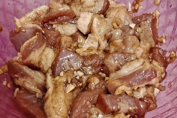大米猪肉粽的做法图解4