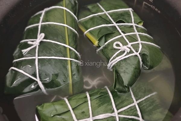 大米猪肉粽的做法图解23