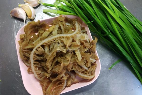 百叶韭菜的做法图解2
