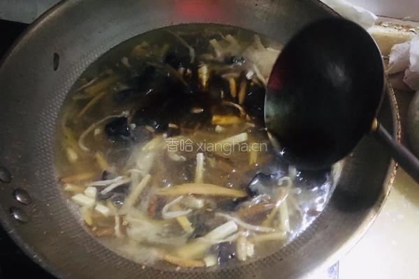 酸辣肉丝汤的做法图解9