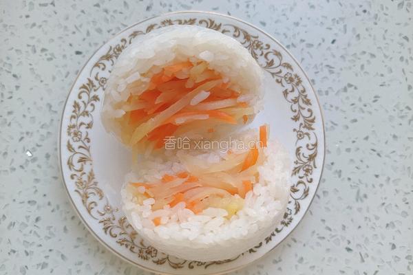 土豆丝饭团的做法图解12