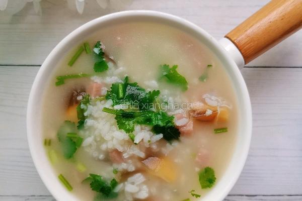 皮蛋瘦肉粥的做法图解12
