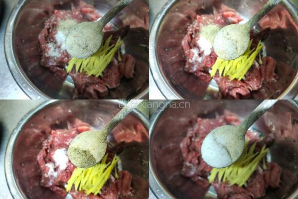 牛肉青菜粥的做法图解4