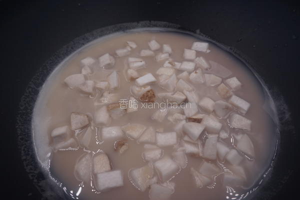番茄豆乳菌菇杂粮饭的做法图解4