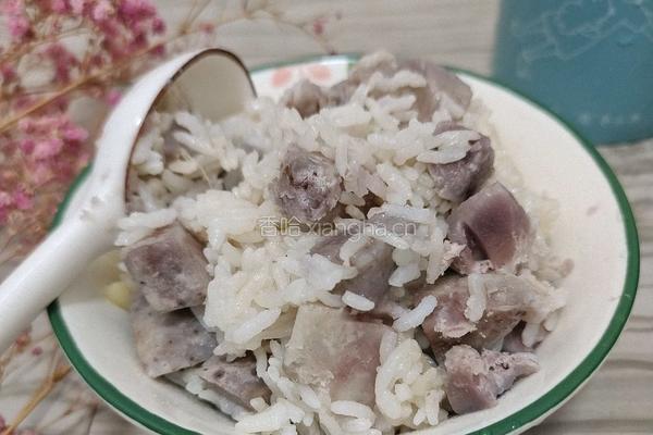 芋头焖饭的做法图解12