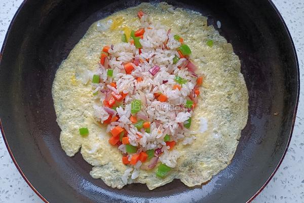 蛋包饭的做法图解9