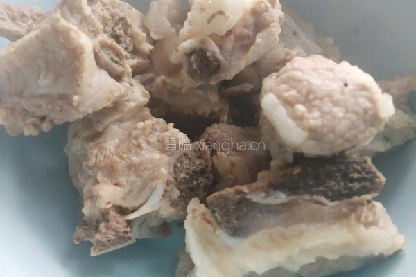 萝卜排骨汤的做法图解3