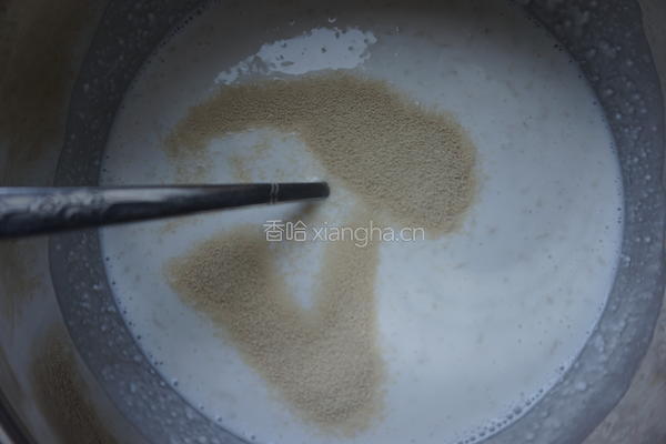 香肠酒酿米糕的做法图解4