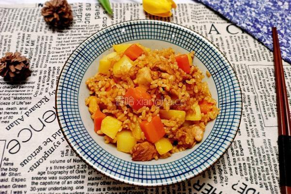 鸡腿土豆焖饭的做法图解16