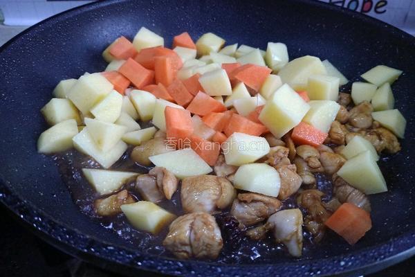 鸡腿土豆焖饭的做法图解9