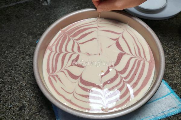 斑马纹戚风蛋糕的做法图解17
