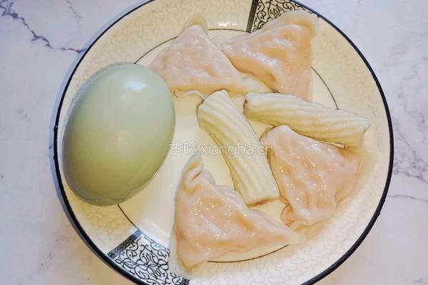 鸭蛋汤河粉的做法图解2