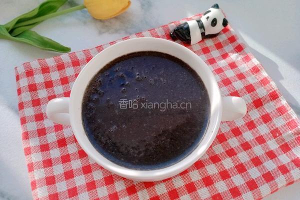 黑芝麻糊的做法图解8