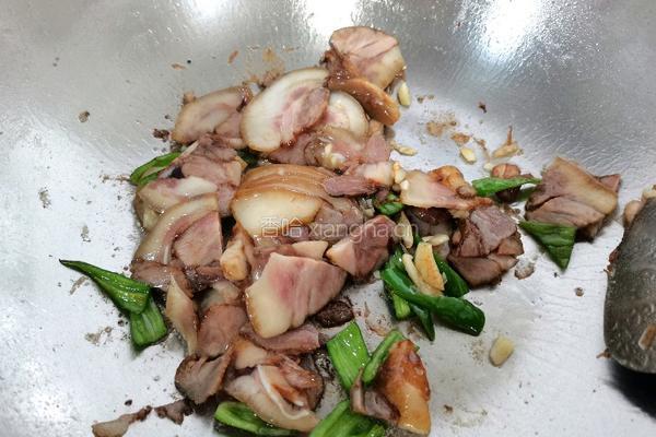 蒜苔猪头肉饭 的做法图解5