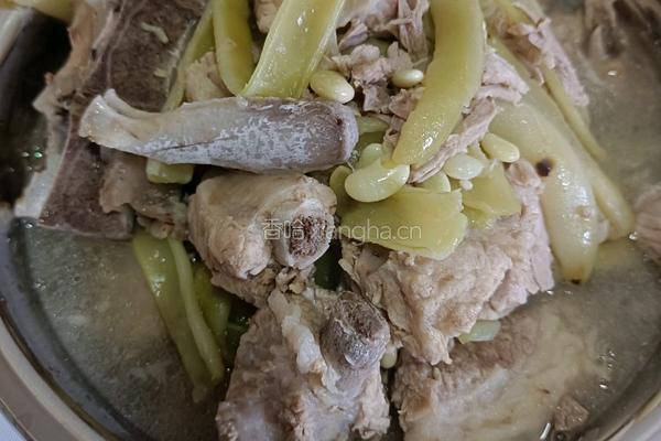 排骨炖豆角的做法图解8