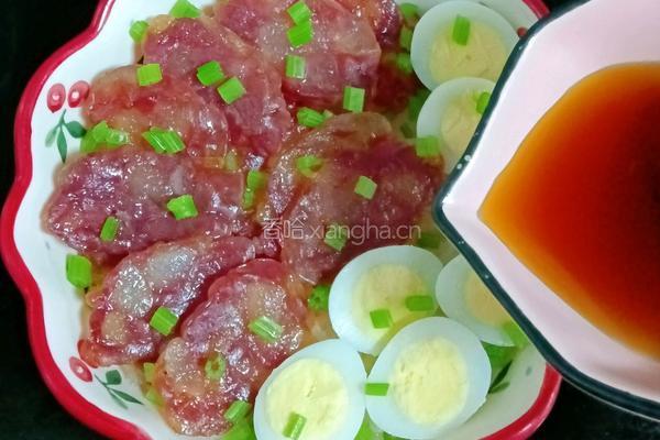 腊肠鹌鹑蛋蒸饭的做法图解8