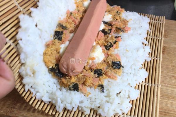 爱心饭卷的做法图解6