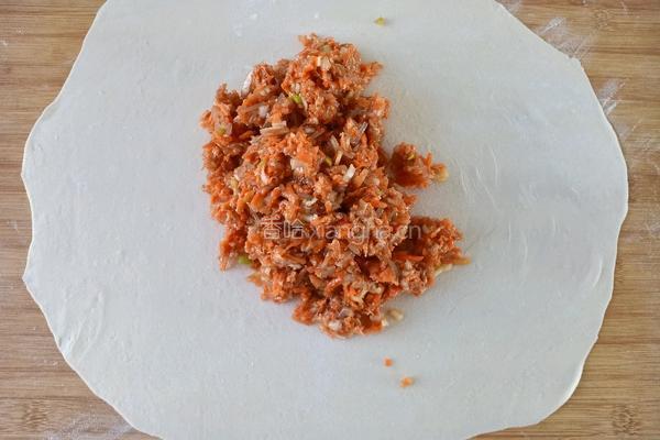 胡萝卜肉孜卷的做法图解14