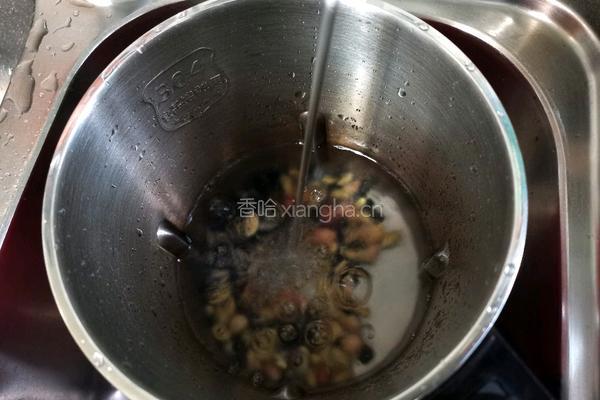 杂粮豆浆的做法图解4