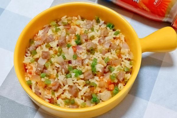 牛肉洋葱炒饭的做法图解10