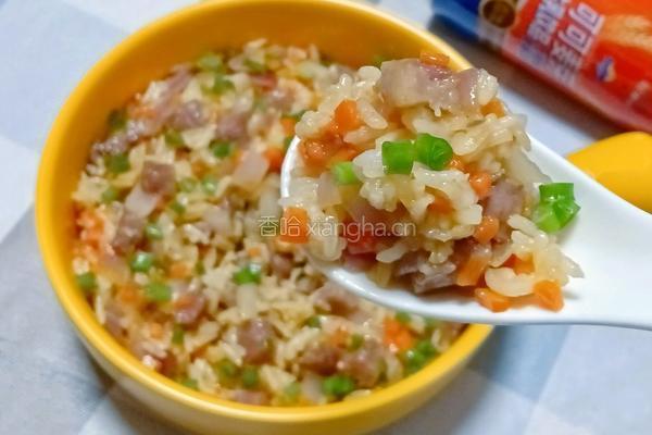 牛肉洋葱炒饭的做法图解9