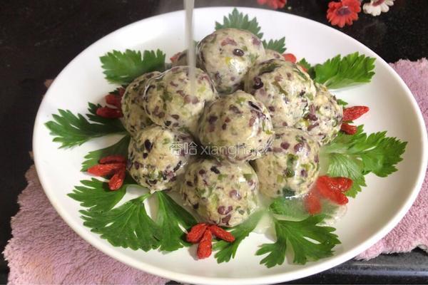黑米豆腐丸的做法图解11