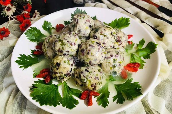 黑米豆腐丸的做法图解12