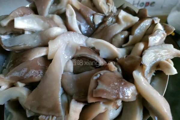 酥炸平菇的做法图解3
