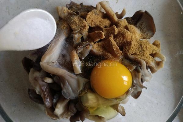 酥炸平菇的做法图解5