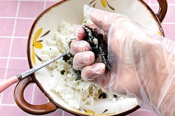 海苔饭团的做法图解9