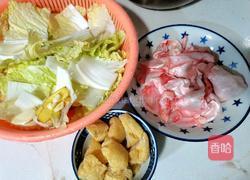鱼泡白菜盖浇饭的做法图解1