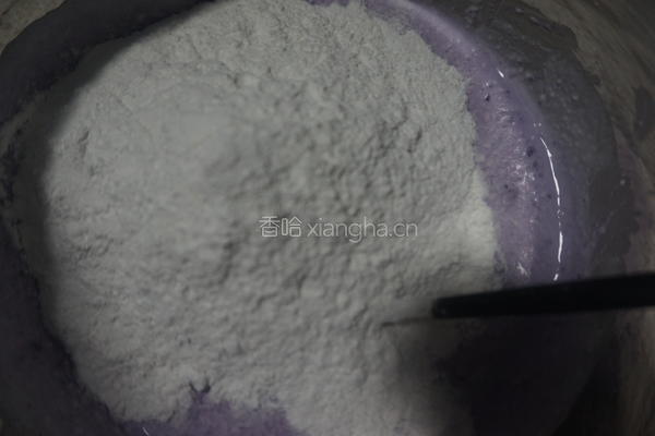 糯叽叽的紫薯米糕的做法图解4